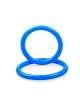 Cockring Dual Ring Silicone Azul