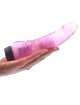 Dildo com Vibração Realístico Roxo 19 cm,210069