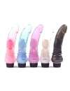 Dildo com Vibração Realístico Roxo 19 cm,210069