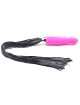 Dildo com Vibração Rosa com Cauda Preta 16 cm