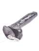 Dildo Realístico com Vibração Tipo II Preto 21 cm,210064
