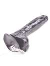 Dildo Realístico com Vibração Tipo II Preto 21 cm,210064