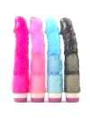 Dildo Realistic Vibrating Purple Transparent 22 cm 210070