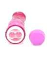 Dildo Realistic Vibrating Purple Transparent 22 cm 210070