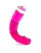 Dildo Realístico com Vibração Roxo Transparente 22 cm,210070