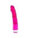 Dildo Realístico com Vibração Roxo Transparente 22 cm,210070
