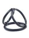 Cockring Triple Cock Cage Black