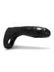 Cockring Clássico Penetração Dupla Oxballs Preto 18 cm