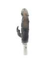Vibrator Rabbit Goddess of the Moon Black 17 cm