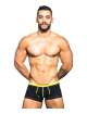 Pack 2 Boxers Andrew Christian Basix Tagless Boy Preto Cinzento Claro,600063