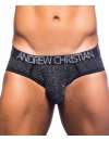 Cueca Andrew Christian Glitz Almost Naked Preto,600074