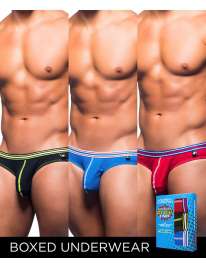 Pack 3 Cuecas Andrew Christian Super Hero Boy,600076