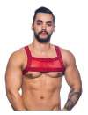 Harness Andrew Christian Crave Mesh Vermelho