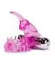 Cockring Rabbit com Bala Vibratória Rosa