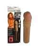 Extension for the Penis Cyberskin Transformer Extra Grosse Black, 22.5 cm