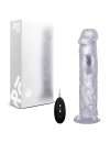 Vibrador Realístico Realrock Transparente 27 cm