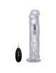 Vibrador Realístico Realrock Transparente 27 cm 218015
