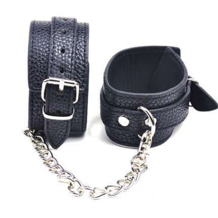 Cuffs Embossed Black 332042