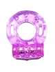 Cockring with Bullet Basic Purple
