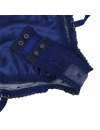 Body Lace Deluxe Lace Satin Blue Size Large