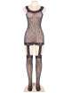 Catsuit with Holes Leopard Black 199057
