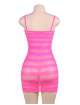 Mini Dress Roberta Pink Size Large,197061