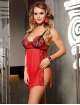 Babydoll Cátia Red One Size