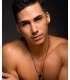 Colar Cruz Preto Andrew Christian