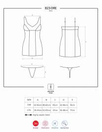 Vestido e Tanga Feisty Obsessive,1973715LXL