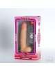 Díldo that is Realistic with Vibration and Candy Lust 22cm