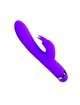 Vibrador Rabbit Libid Supple Delux Play Roxo