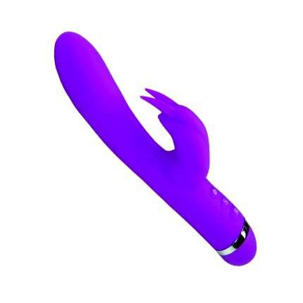 Vibrador Rabbit Libid Supple Delux Play Roxo,2103732