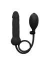 Dildo Insuflávél em Silicone Preto