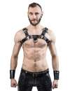 Harness Leather with Mister B Saddle Black,111781