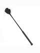 The whip is Black in the Shape of a Hand