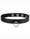The collar, Simple Black Leather