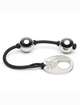 50 Shades of Grey Balls for Kegel's Inner Goddess, Mini, Silver Jiggle