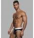 Sunga Andrew Christian Swift Preto/Branco,600040