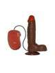 The vibrator is Realistic, Real-Rapture 19 inch