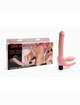Vibrador Duplo com Plug Anal 24 cm