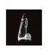 Dildo Dark Crystal Branco 22cm, Dark Crystal
