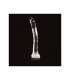 Dildo Dark Crystal Branco 50cm,PRDCC36