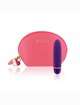 Mini Bala Vibratória RS com Estojo Rosa e Roxo