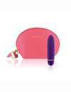 The Mini Bullet is a Vibrating, RS, with protective Case Pink and Purple