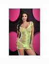 Mini Dress By Lapdance Pattern Flurescente