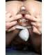 Plug Tunnel Double Perfect Fit Transparent M 244005