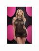 Mini Vestido Lapdance Leopardo Gola Subida