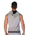 Hoodie Manga Cava Mister B URBAN San Jose Cinzento,129013