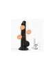 Dildo com Testículos Premium Preto de Silicone Tessudo Crushious 24 cms,2264349