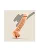 Dildo Premium Beje de Silicone Tessudo Crushious 17 cms